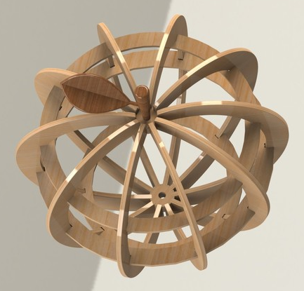 苹果造型工艺品3D打印模型
