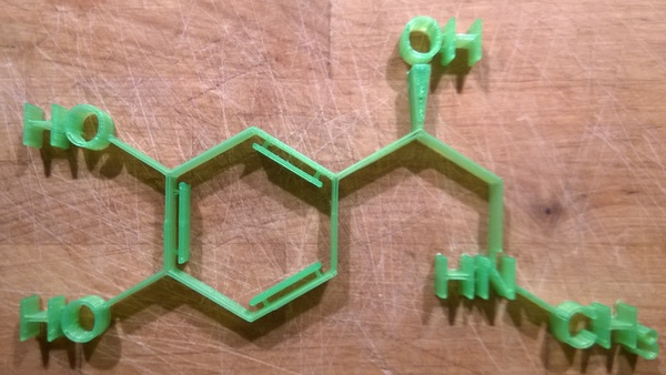 多巴胺3D打印模型