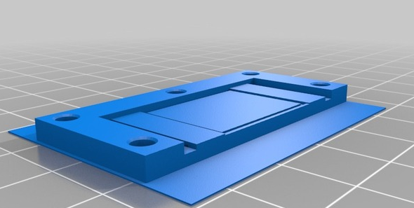 滑动可拉伸组件3D打印模型