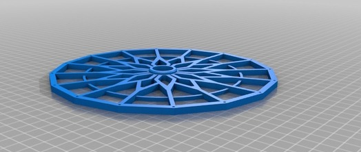 Q版多彩摩天轮3D打印模型