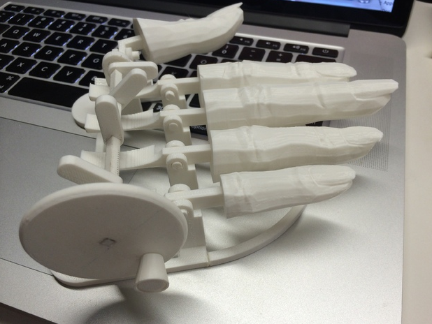 手指3D打印模型