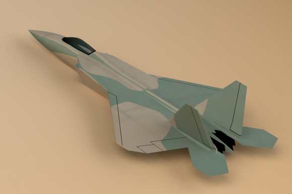 战斗机3D打印模型