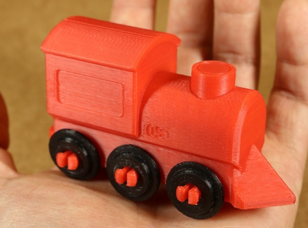 火车组装套件 3D打印模型