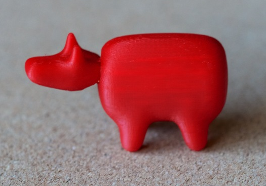 牛3D打印模型