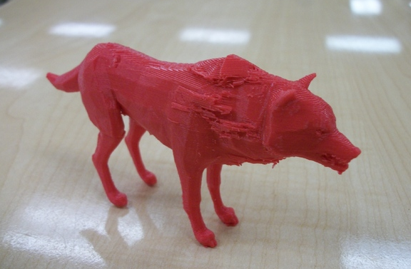 野狼组图设计 3D打印模型