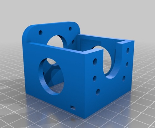 电机安装板座3D打印模型
