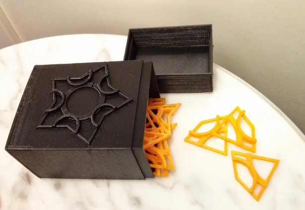 彭罗斯的风筝和飞镖箱子3D打印模型