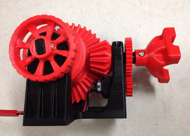 函齿轮系统 3D打印模型