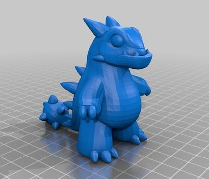 口袋妖怪小火龙3D打印模型