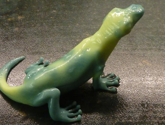 小蜥蜴3D打印模型