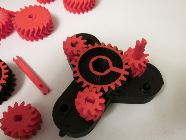 自动变速器3D打印模型
