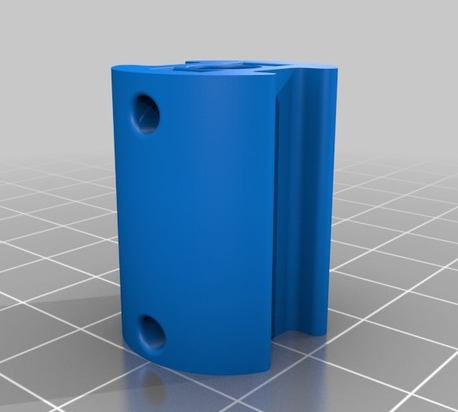 五毫米联轴器 3D打印模型