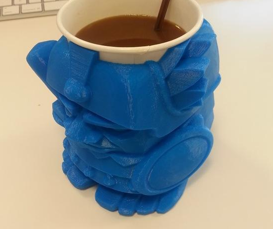 阿兹咖啡杯3D打印模型
