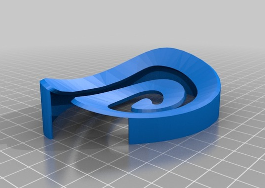 螺旋肥皂架 3D打印模型
