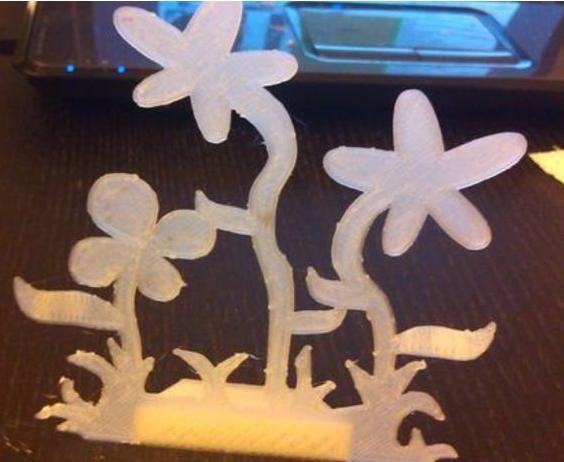 鲜花3D打印模型