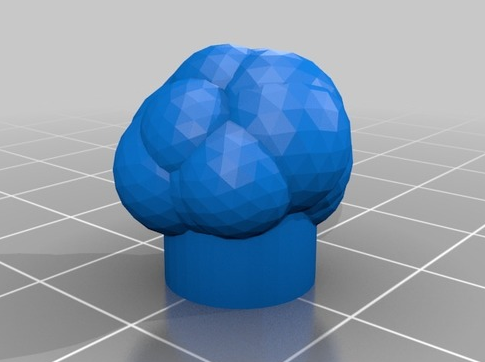 圆球小绵羊3D打印模型