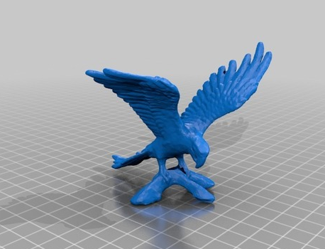 鹦鹉3D打印模型