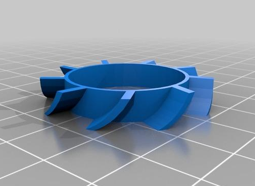 刀片3D打印模型