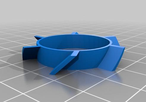 刀片3D打印模型
