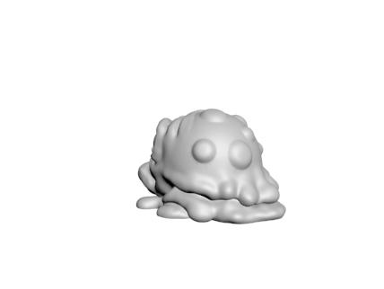 小怪物瓦斯球3D打印模型