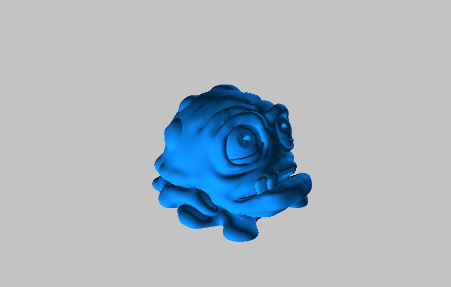 小怪物瓦斯球3D打印模型