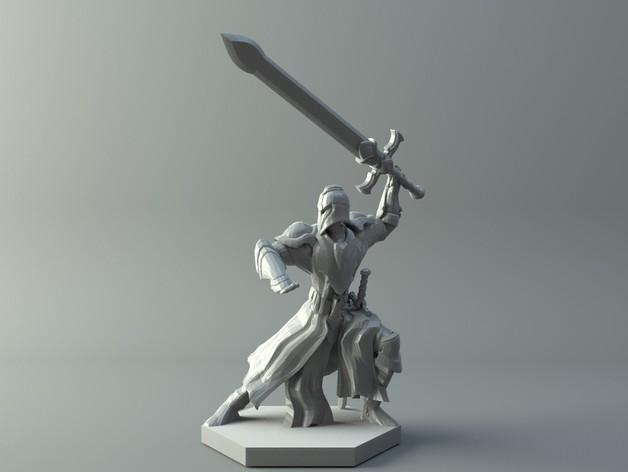 战士3D打印模型