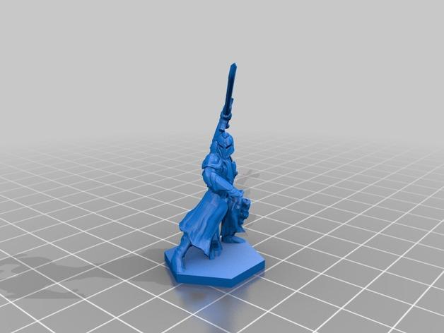 战士3D打印模型