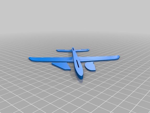 小飞机3D打印模型