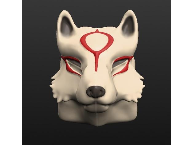 狐狸头3D打印模型