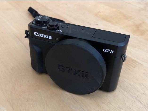 Canon G7Xii镜头盖3D打印模型