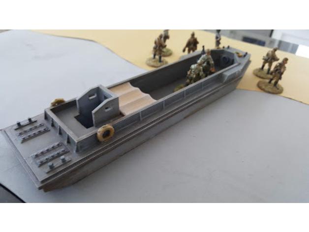 苏联DB级登陆艇3D打印模型