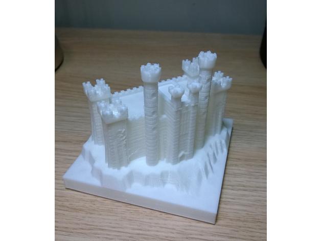 城堡（英雄无敌3）3D打印模型