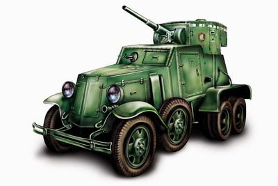 苏联BA6装甲车