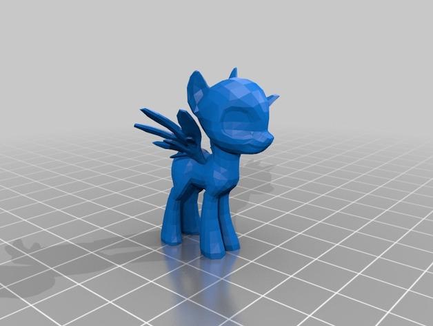 云宝黛西（彩虹小马）3D打印模型