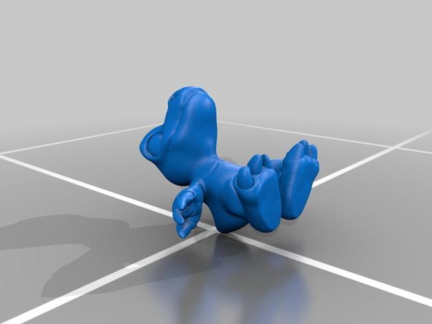 亚古兽3D打印模型
