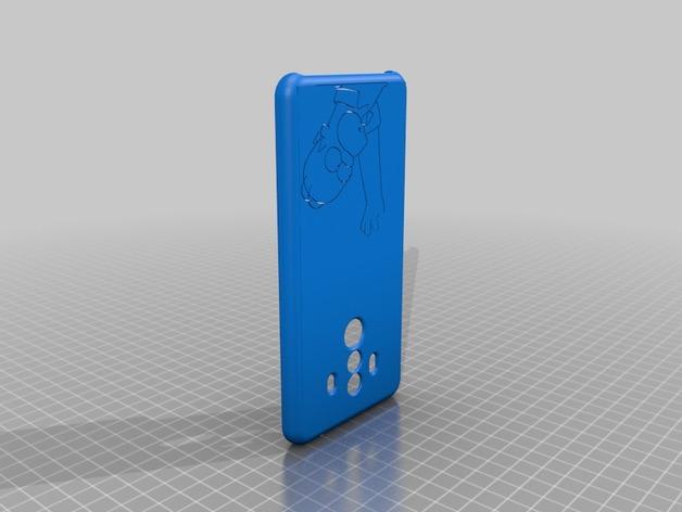华为mate10 pro手机套3D打印模型