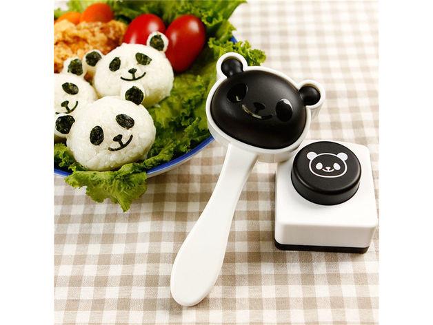 熊猫饭团模具3D打印模型