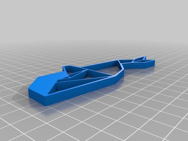 鲸鱼壁画3D打印模型