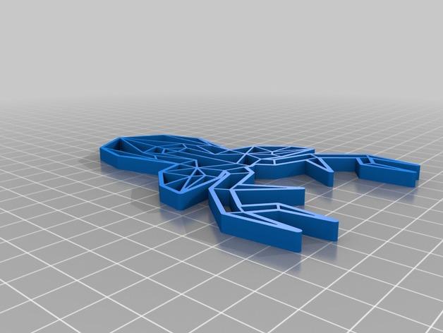 鹿头壁画3D打印模型