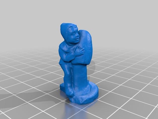 小人偶3D打印模型
