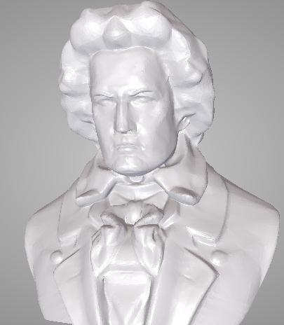 贝多芬半身像3D打印模型