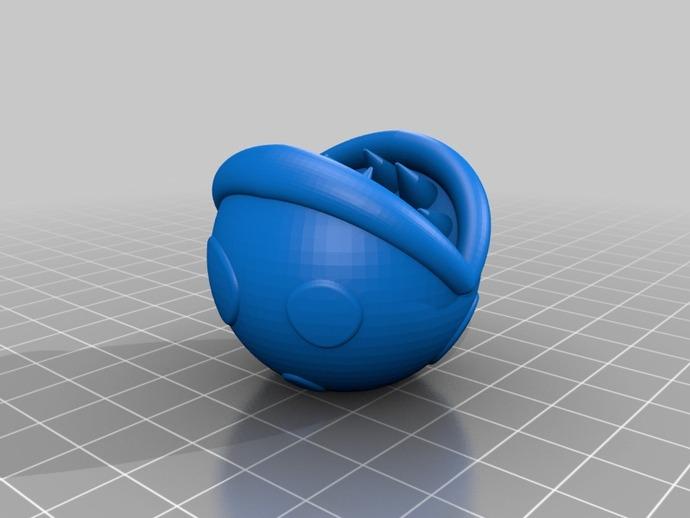 食人花笔筒3D打印模型