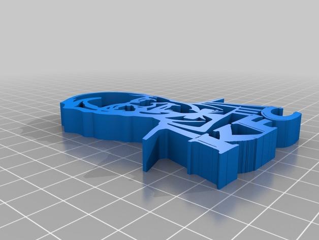 肯德基logo3D打印模型