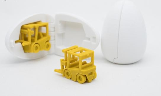 叉车超级蛋3D打印模型