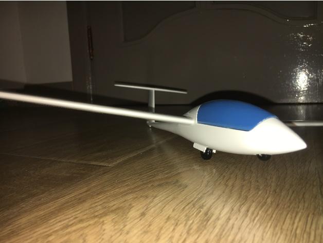 Duo Discus滑翔机3D打印模型