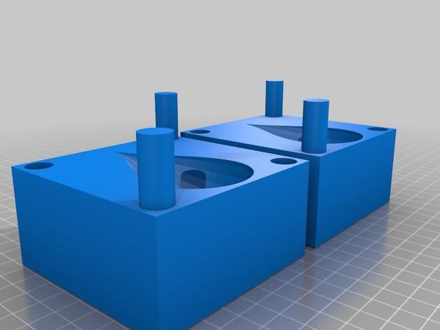 水滴巧克力模具3D打印模型