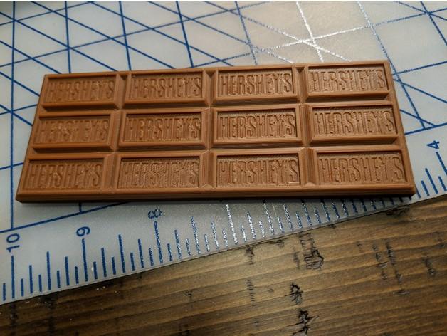 好时巧克力模具3D打印模型