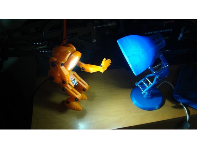 小台灯框架3D打印模型
