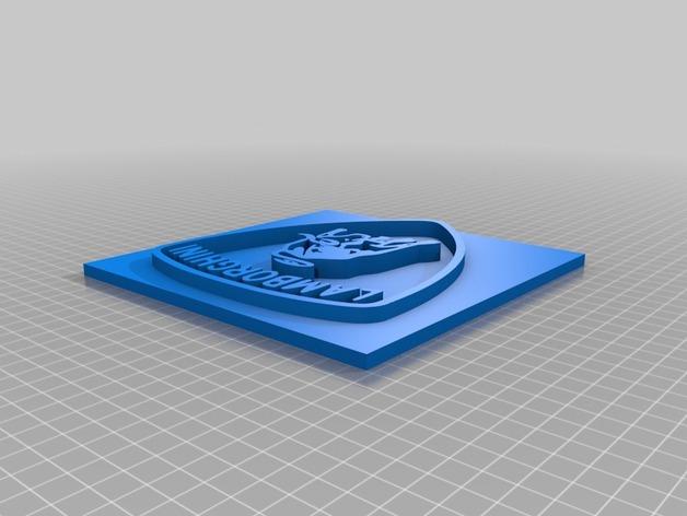 兰博基尼标志3D打印模型