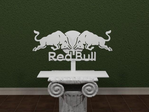 红牛标志3D打印模型